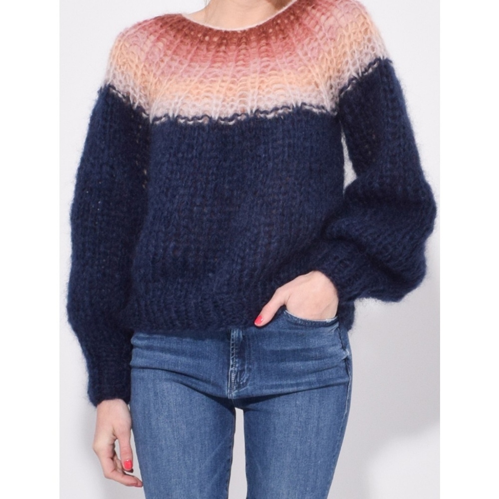 Women's Multicolor Knit Sweater